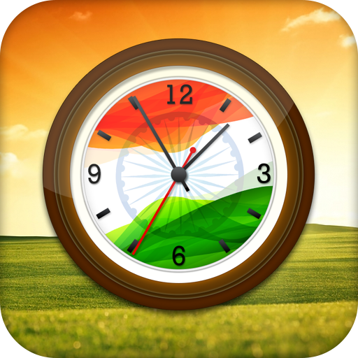 Indian Clock Live Wallpaper أيقونة