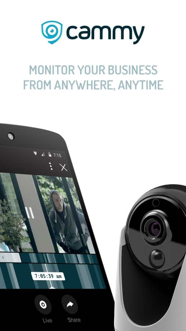 Cammy - Security Camera Alarm screenshot 1