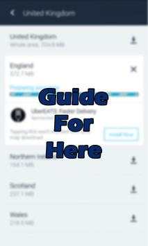 Free HERE Maps GPS App Guides screenshot 1