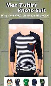 Man T-Shirt Photo Suit 4 تصوير الشاشة