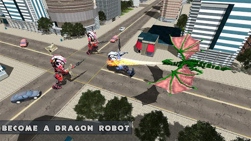 Dragon Robot Transform Game - Dinosaur World Fight screenshot 7