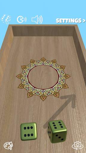 Talking Dice Roller - 3D Simulator screenshot 1