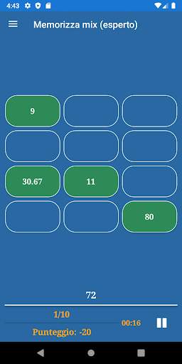 Allenamento della memoria screenshot 13