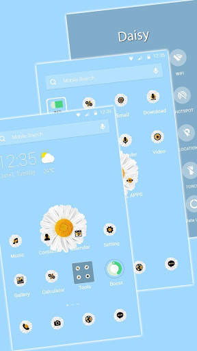 Daisy APUS Launcher Theme screenshot 2