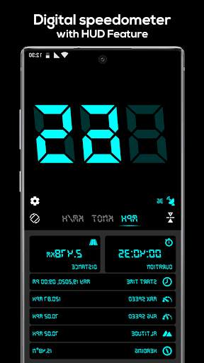 GPS Speedometer-Digital and live Map tracking ,HUD screenshot 3