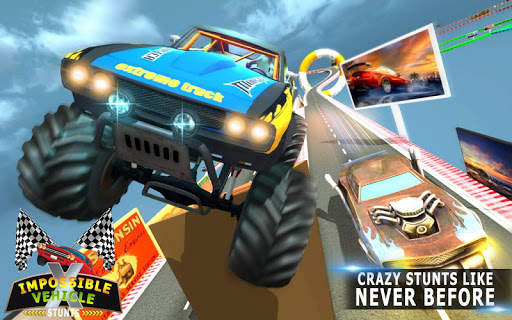 Mega Ramp Driving Car: Stunt And Jump Race screenshot 1