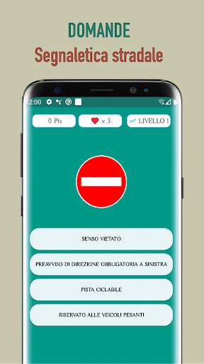 Segnaletica stradale GIOCO: Quiz patente screenshot 7