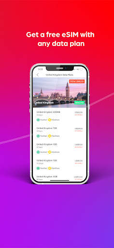 Flexiroam X: eSIM & Data Plans screenshot 4