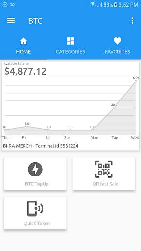 BTC Merchant App screenshot 2