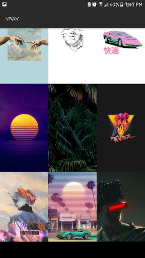 Wallofi: Lofi & Aesthetic & Vaporwave Wallpapers screenshot 2