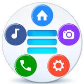 Bottom Soft buttons Menu (Colorful) botones Menú on 9Apps