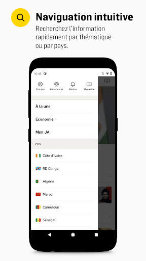JeuneAfrique.com screenshot 3