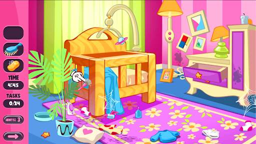 Baby Housework Cleaning Game screenshot 2