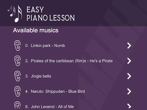 Easy Piano learning screenshot 3
