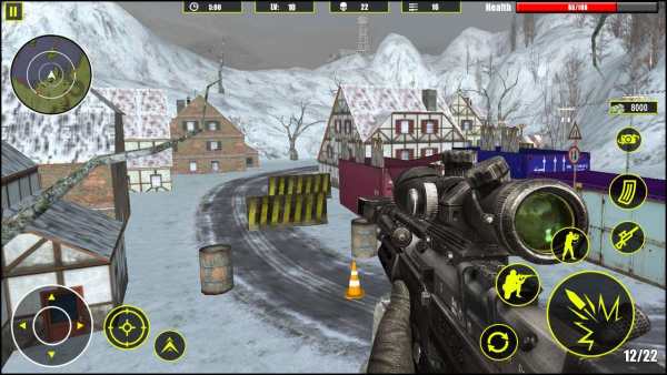 Snow Sniper Shooting 2017 screenshot 1