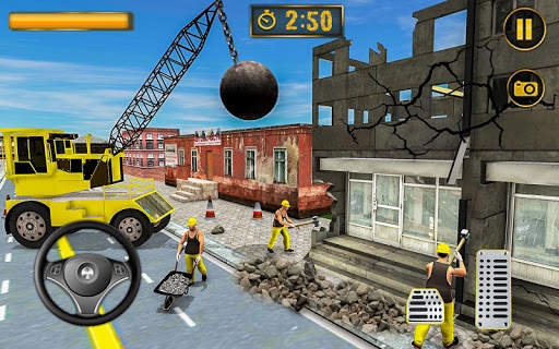 Wrecking Crane Simulator 2019: House Moving Game screenshot 12