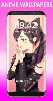 Anime for Girls Pattern Lock Screen screenshot 2