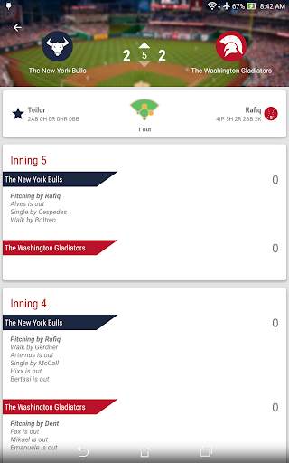 Baseball Legends Manager 2017 screenshot 9