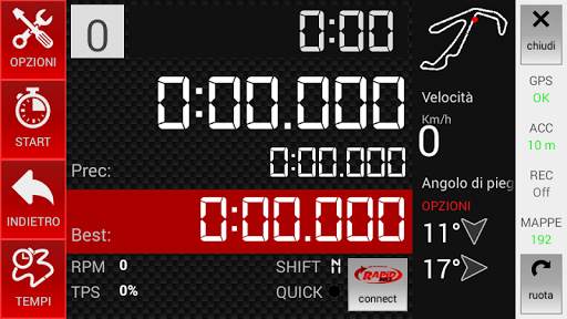 RaceTime - GPS Lap Timer LITE screenshot 5