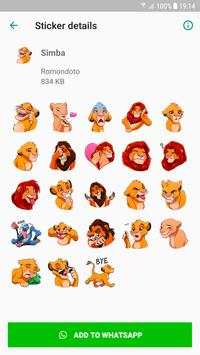 New Cartoons Stickers - WAStickerApps screenshot 1