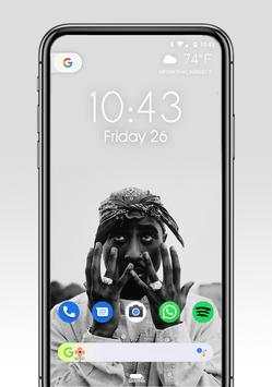 Tupac Wallpapers 5 تصوير الشاشة