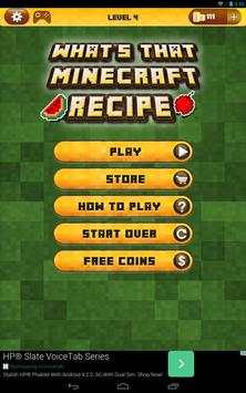 Guess The Recipe For Minecraft screenshot 6