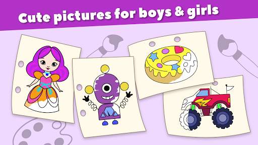 Kids Coloring Game for 2  year screenshot 2