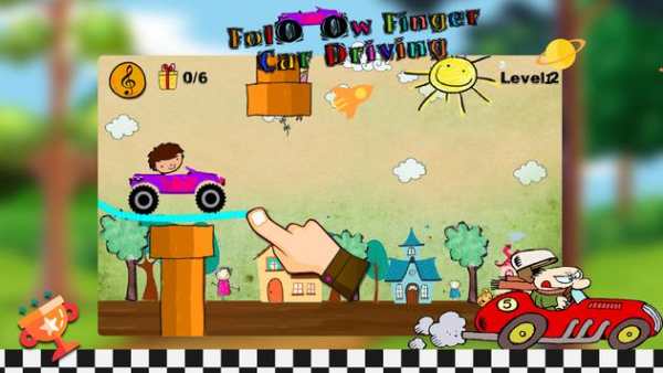 Follow finger - Car Driving screenshot 3