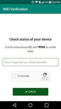 IMEI Verification screenshot 3
