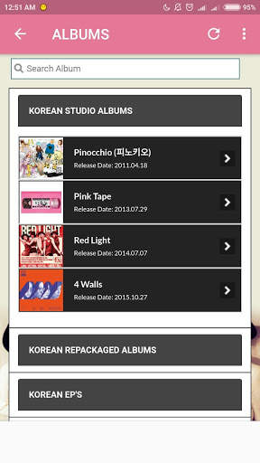 F(x) Lyrics (Offline) screenshot 3