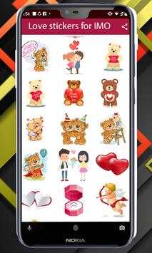 Love Stickers for IMO screenshot 10