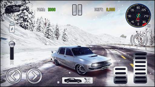Toros 1310 Snowy Car Driving Simulator screenshot 3
