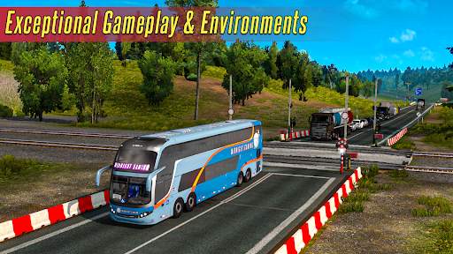 Coach Simulator : City Bus Games screenshot 5