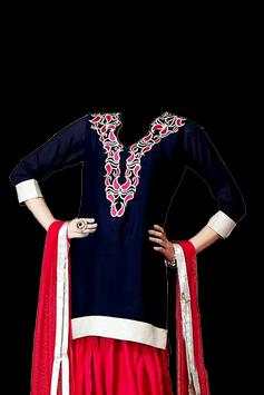 Women Salwar Photo Frame screenshot 1