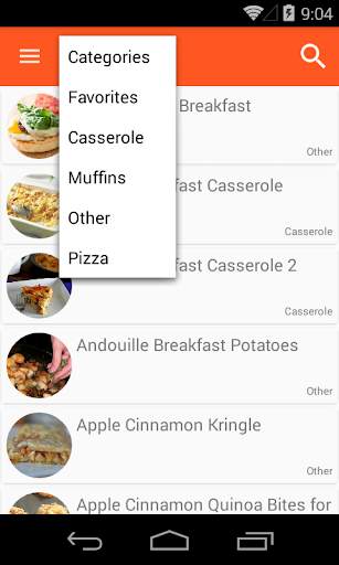 Breakfast Recipes Free screenshot 1
