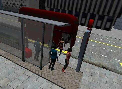 London bus kota mengemudi 3D screenshot 7