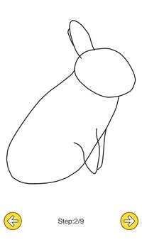 How To Draw Rabbit स्क्रीनशॉट 3