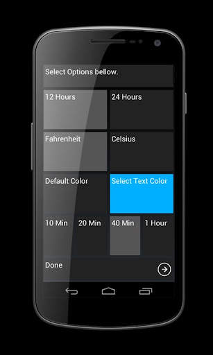 Weather Clock Widget screenshot 6