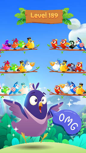 Bird Sort Puzzle: Color Sort screenshot 2