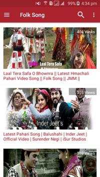Pahari Song - Pahadi Gane : Video स्क्रीनशॉट 4