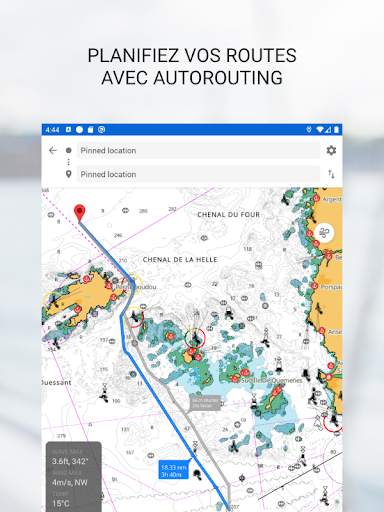 C-MAP: Cartes marines screenshot 13