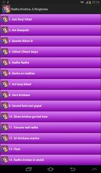 Radha Krishna Ji Ringtone 2016 screenshot 1
