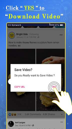 Fast Video Downloader form Facebook screenshot 3