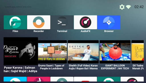 Smart TV Launcher screenshot 1