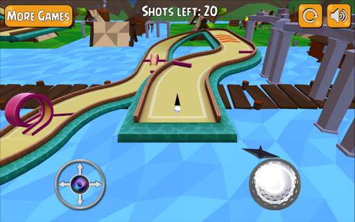 Mini Golf 3D Course King स्क्रीनशॉट 6