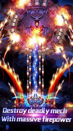 Serangan Thunder: Space Airplane War screenshot 10
