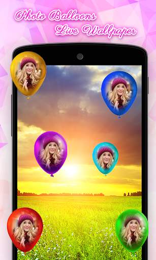 Photo Balloons Live Wallpaper screenshot 4