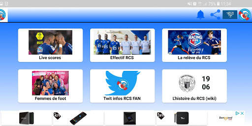 RCS FAN (social chat et info direct) screenshot 2