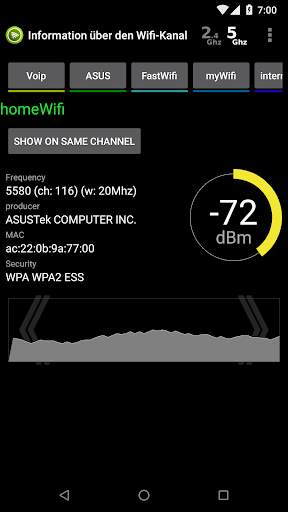 WiFi Netzwerk Analyzer screenshot 4