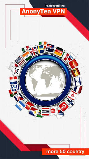 AnonyTen VPN - Free VPN, Change IP & Fastest screenshot 4